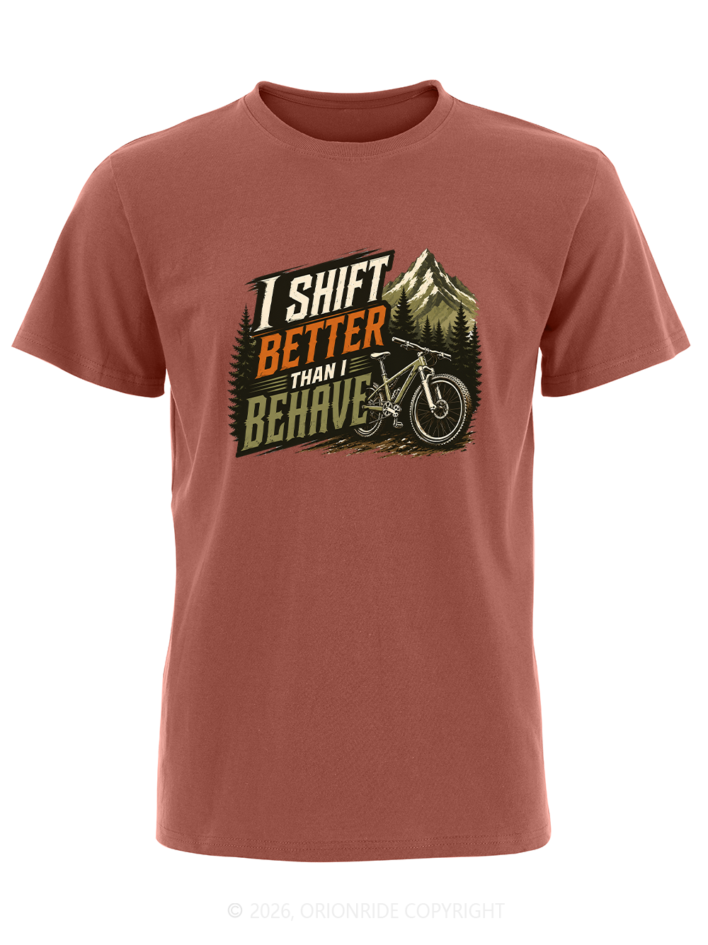 Orionride Cycling Skills Short Sleeves Bike T-Shirt