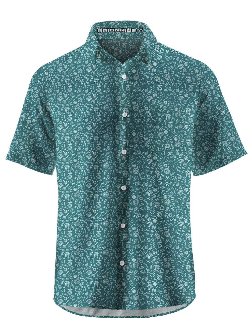 Orionride Cycling Parts Ultra Lightweight Short Sleeves Hawaiian shirt