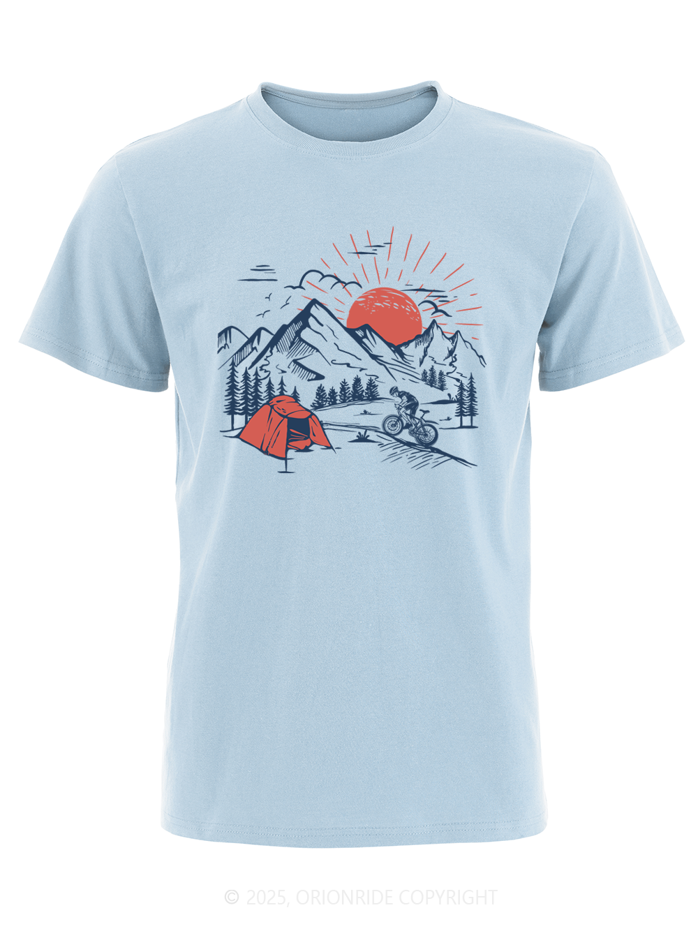 Orionride Outdoor Camping Short Sleeves Bike T-Shirt