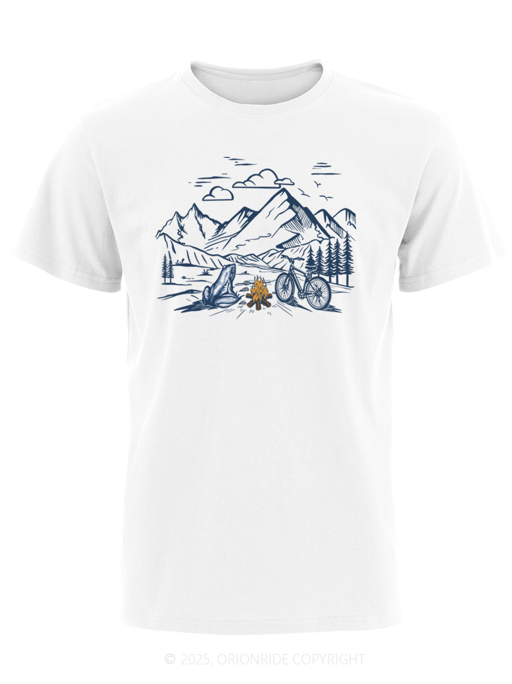 Orionride Cycling Frog Short Sleeves Bike T-Shirt
