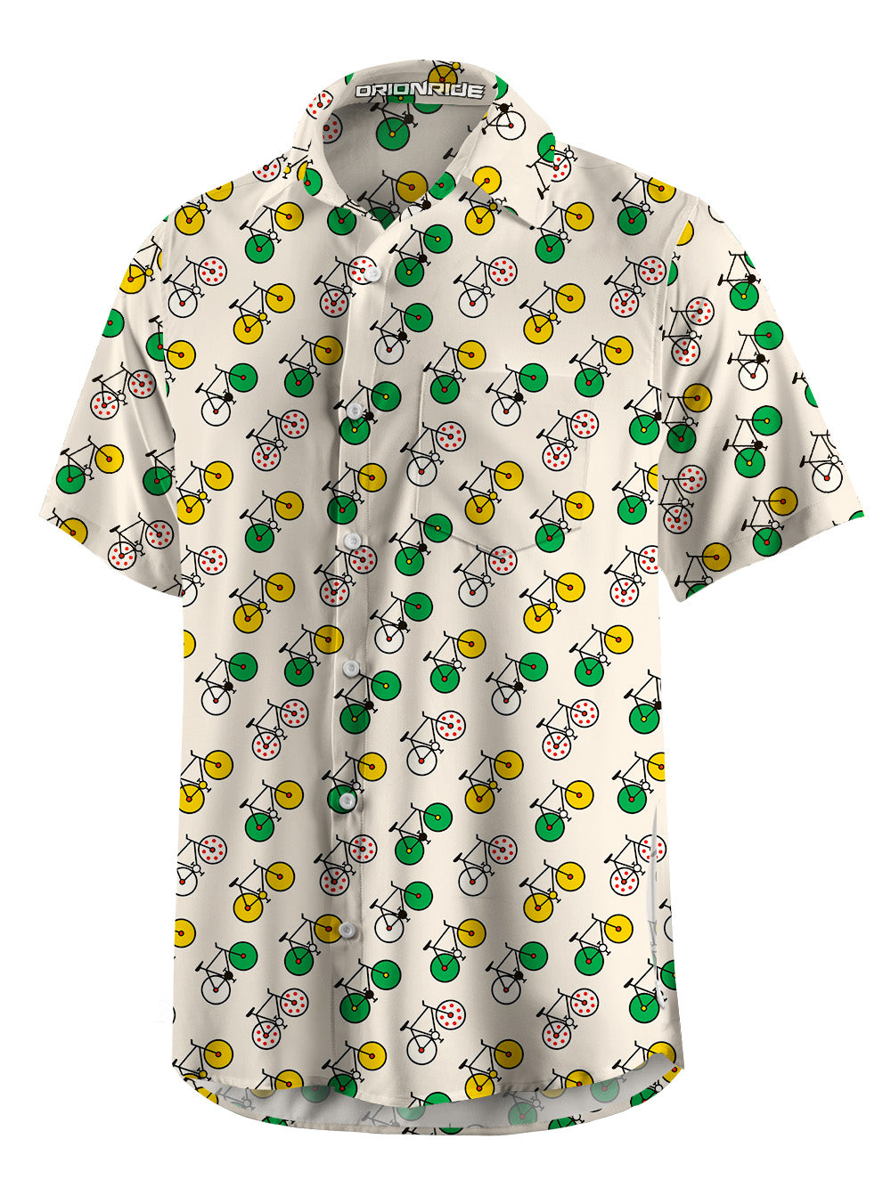 Orionride King Of The Competition Zipper Pockets Ultra Lightweight Short Sleeves Gravel Shirt