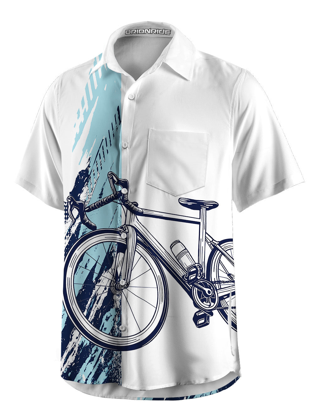 Orionride Wild Bike Zipper Pockets Ultra Lightweight Short Sleeves Gravel Shirt