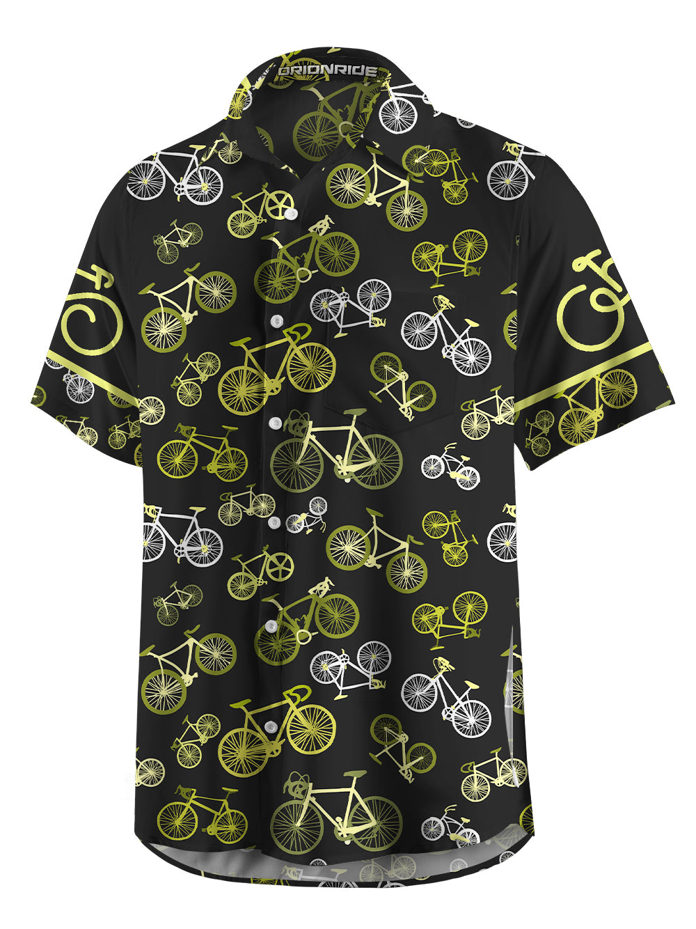 Orionride Phantom Bike Zipper Pockets Ultra Lightweight Short Sleeves Gravel Shirt