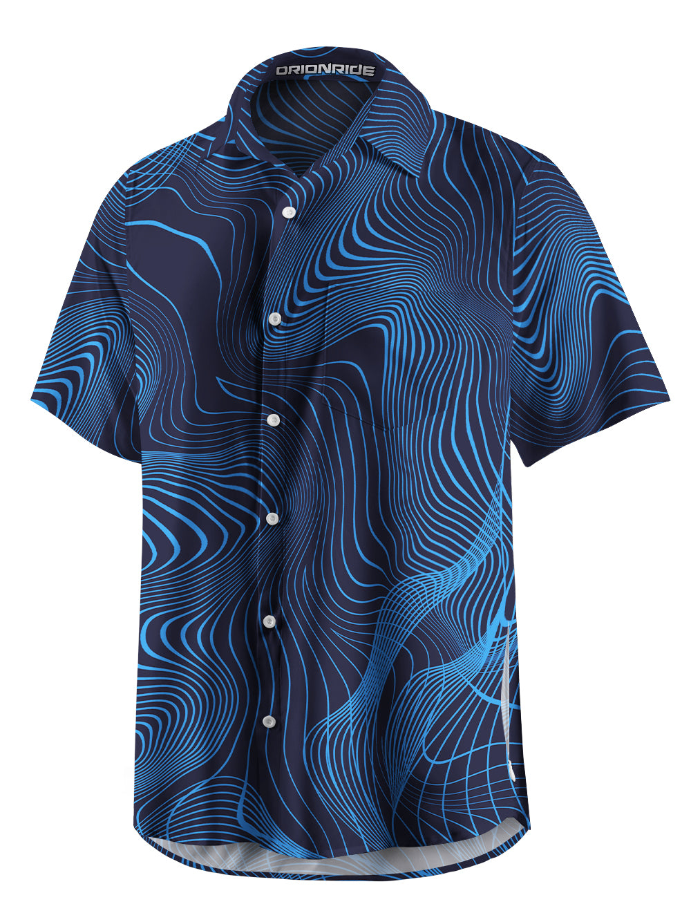 Orionride Advanced Lines Zipper Pockets Ultra Lightweight Short Sleeves Gravel Shirt