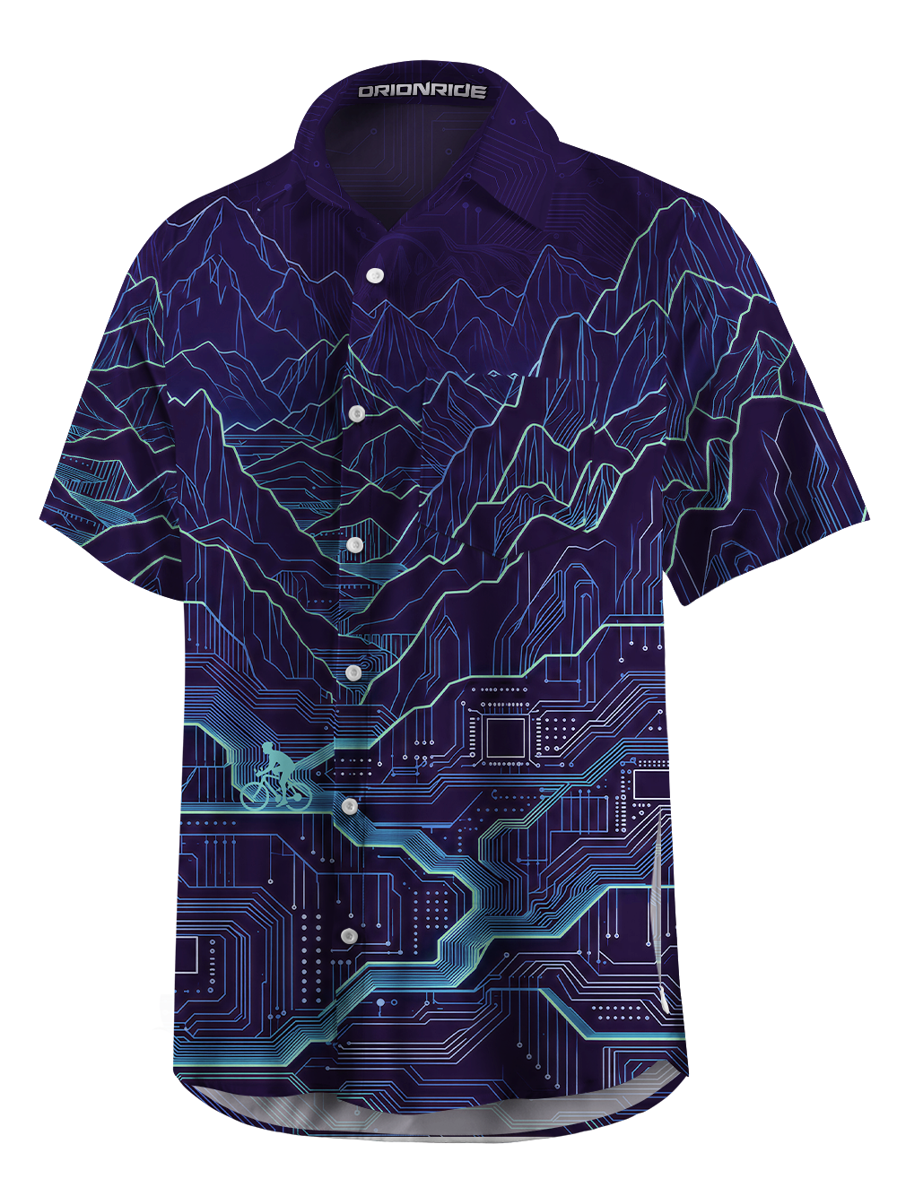 Orionride Cyber Summit Zipper Pockets Ultra Lightweight Short Sleeves Gravel Shirt
