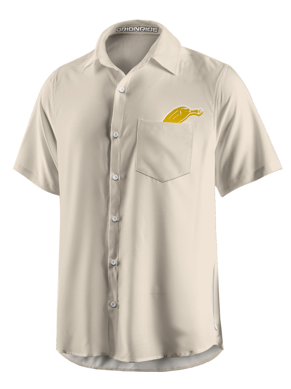 Orionride Banana In Pocket Zipper Pockets Ultra Lightweight Short Sleeves Gravel Shirt