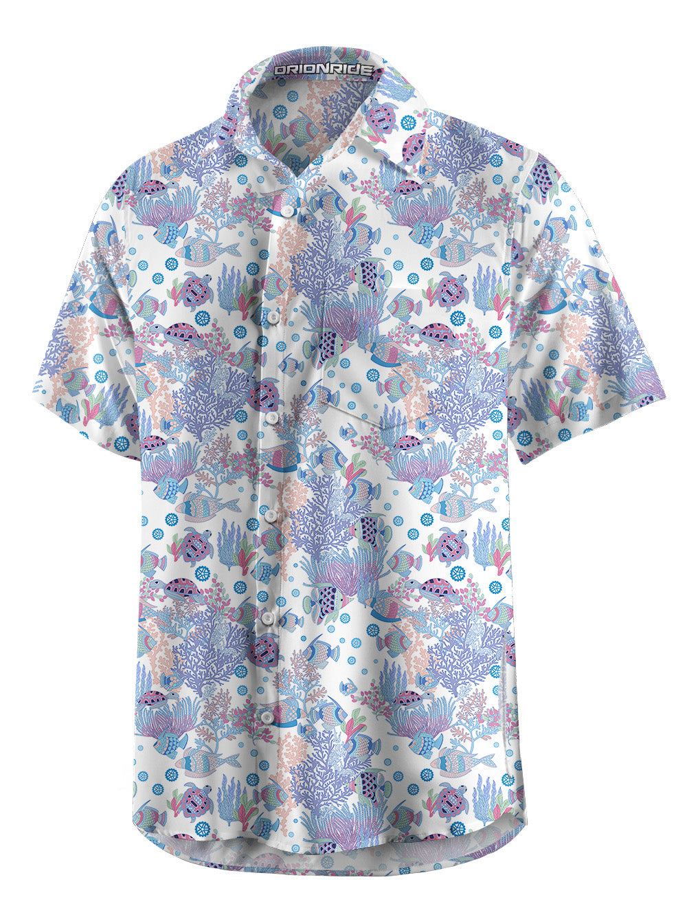 Orionride Bubble Gear Zipper Pockets Ultra Lightweight Short Sleeves Gravel Shirt