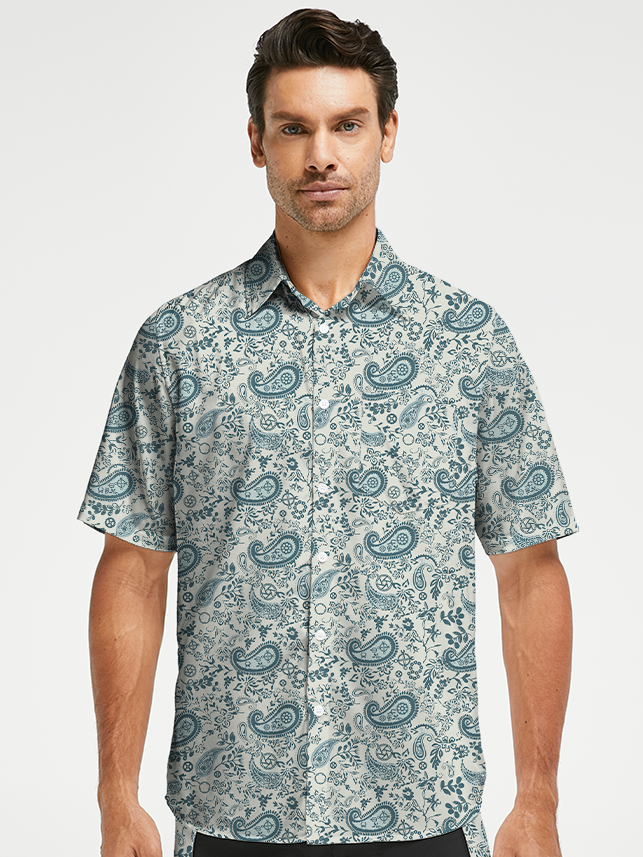 Orionride The Story Of Cashews Zipper Pockets Ultra Lightweight Short Sleeves Gravel Shirt