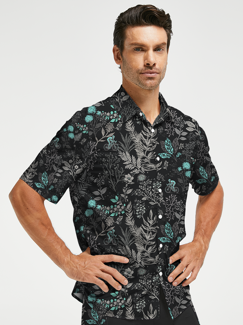 Orionride Tenacious Vitality Zipper Pockets Ultra Lightweight Short Sleeves Gravel Shirt