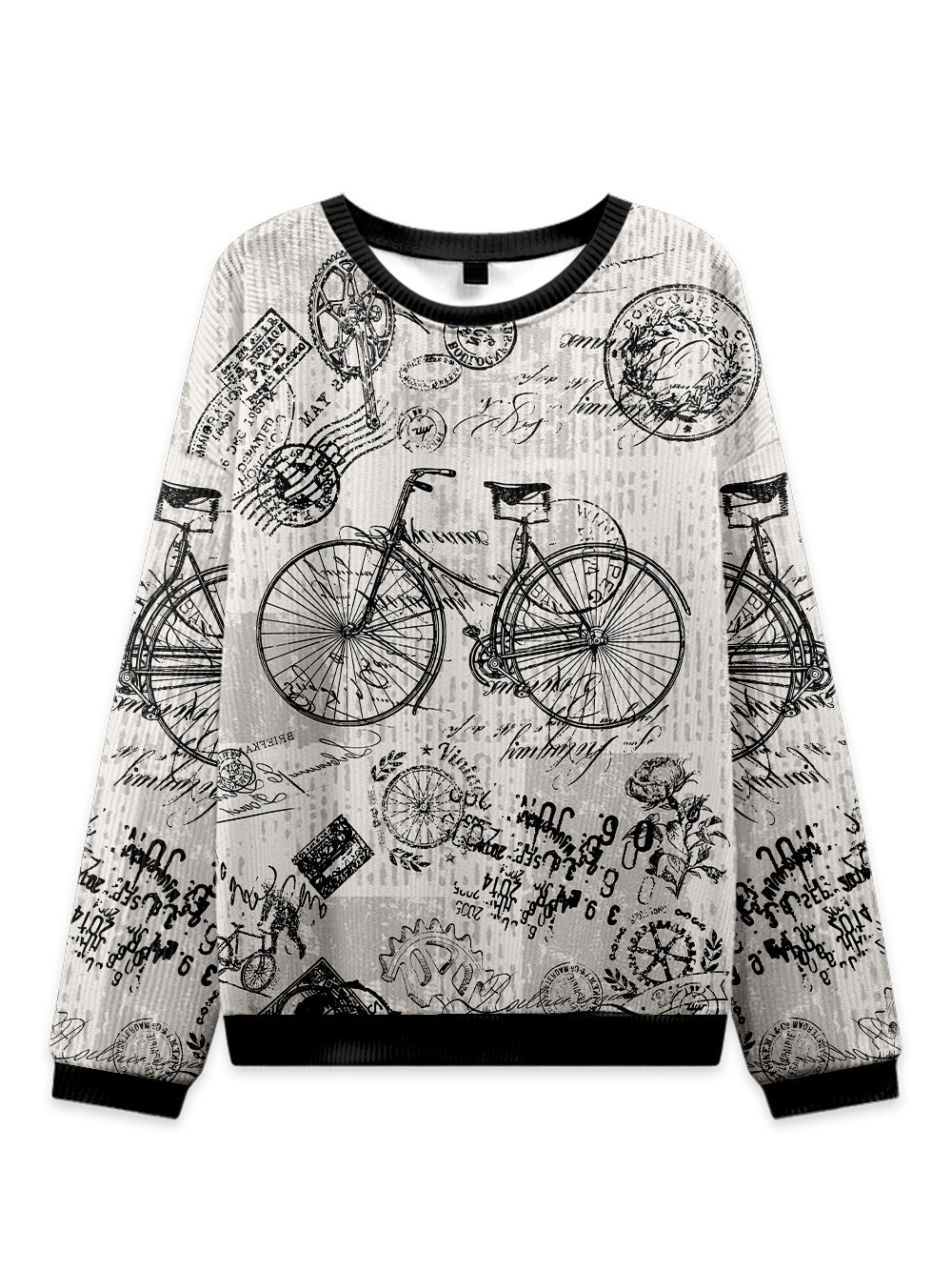 Orionride Nostalgic Bicycle Men's Sweaters