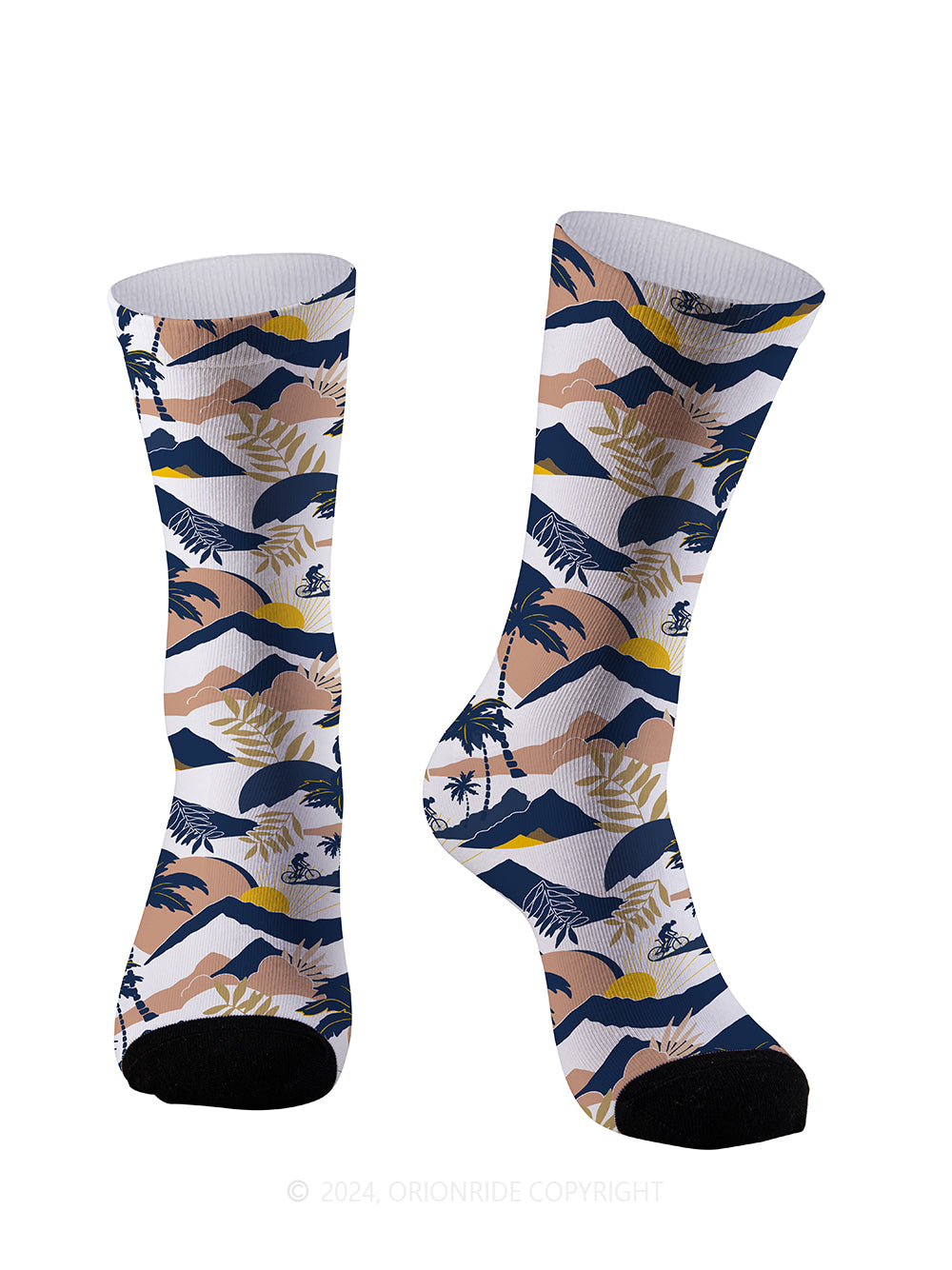 Orionride Prevailing Palm Cycling Socks