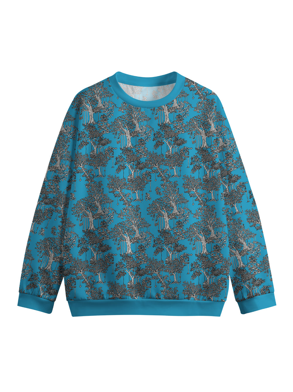 Orionride Banyan Tree Cycling Crew Neck Pullover Sweatshirt