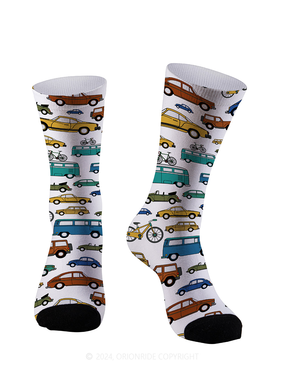 Orionride Vintage Vehicles Cycling Socks