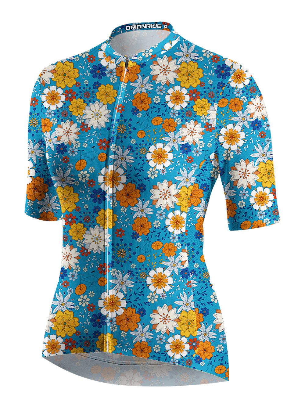 Orionride Fragrant Flowers Short Sleeves Women's Jersey