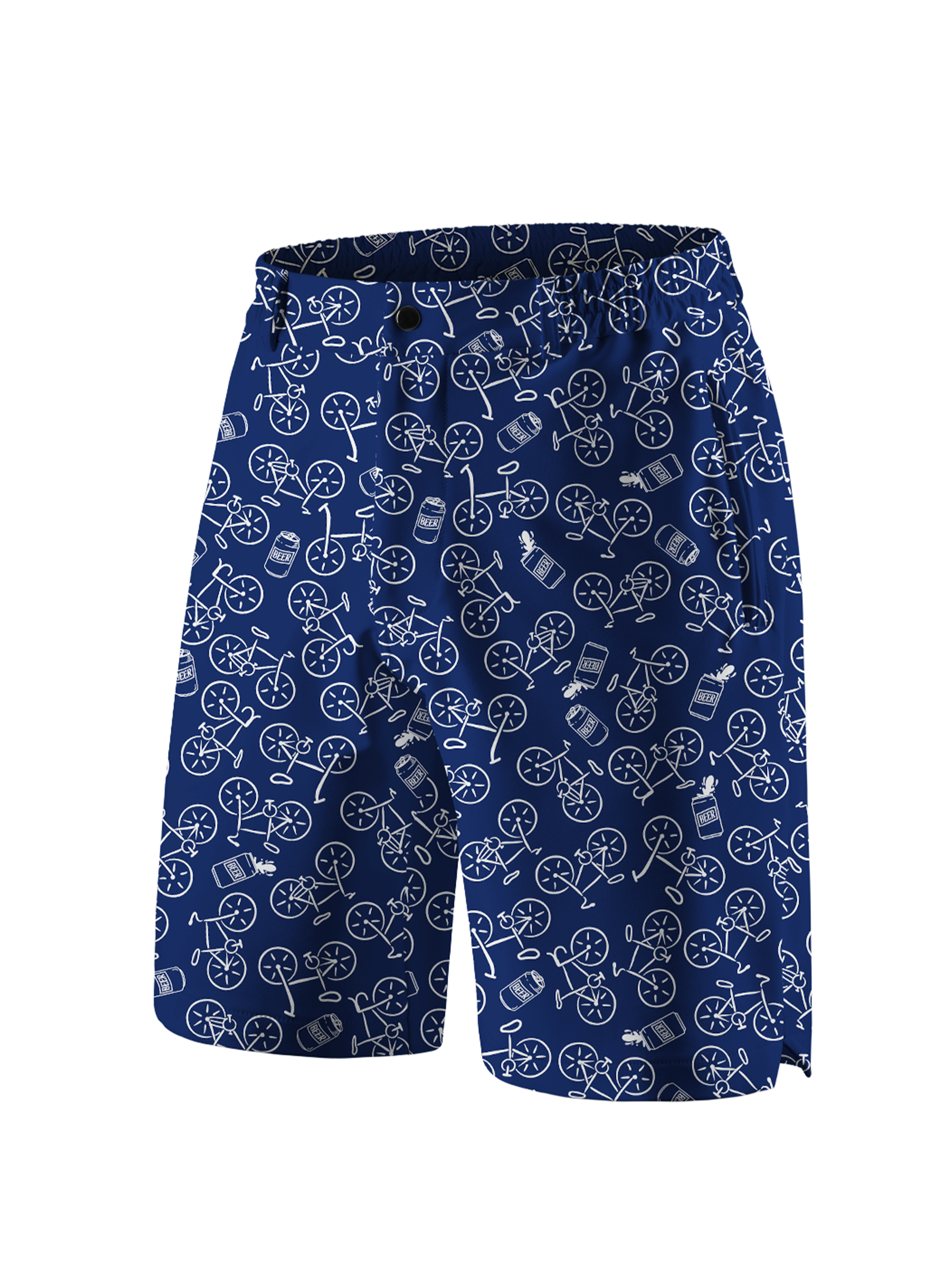 Orionride Beer Bike Cycling Short With 2 Zipper Pockets