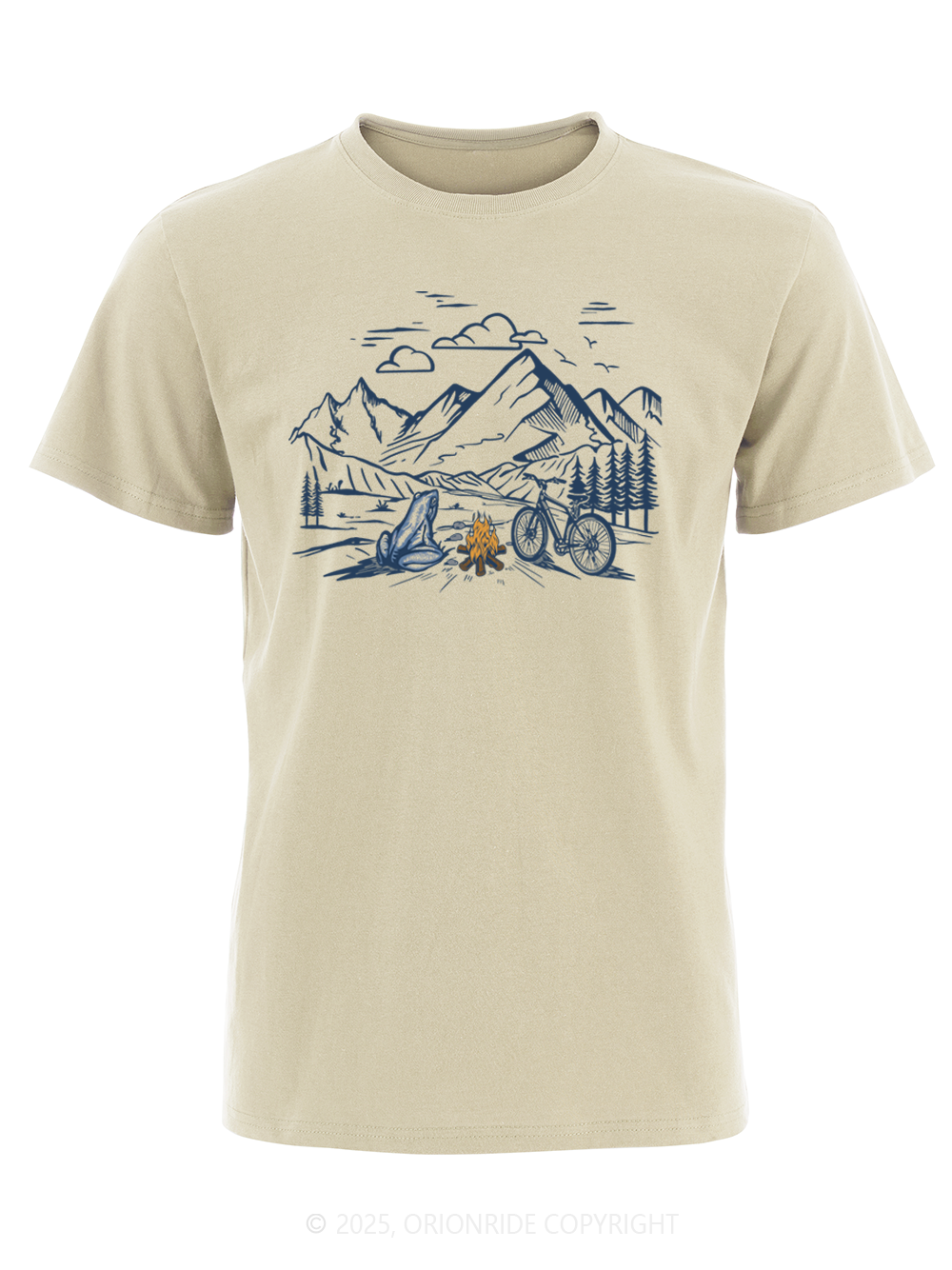 Orionride Cycling Frog Short Sleeves Bike T-Shirt