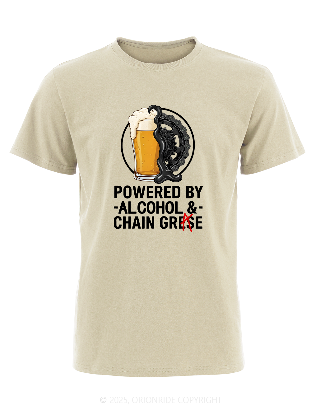 Orionride Alcohol Short Sleeves Bike T-Shirt