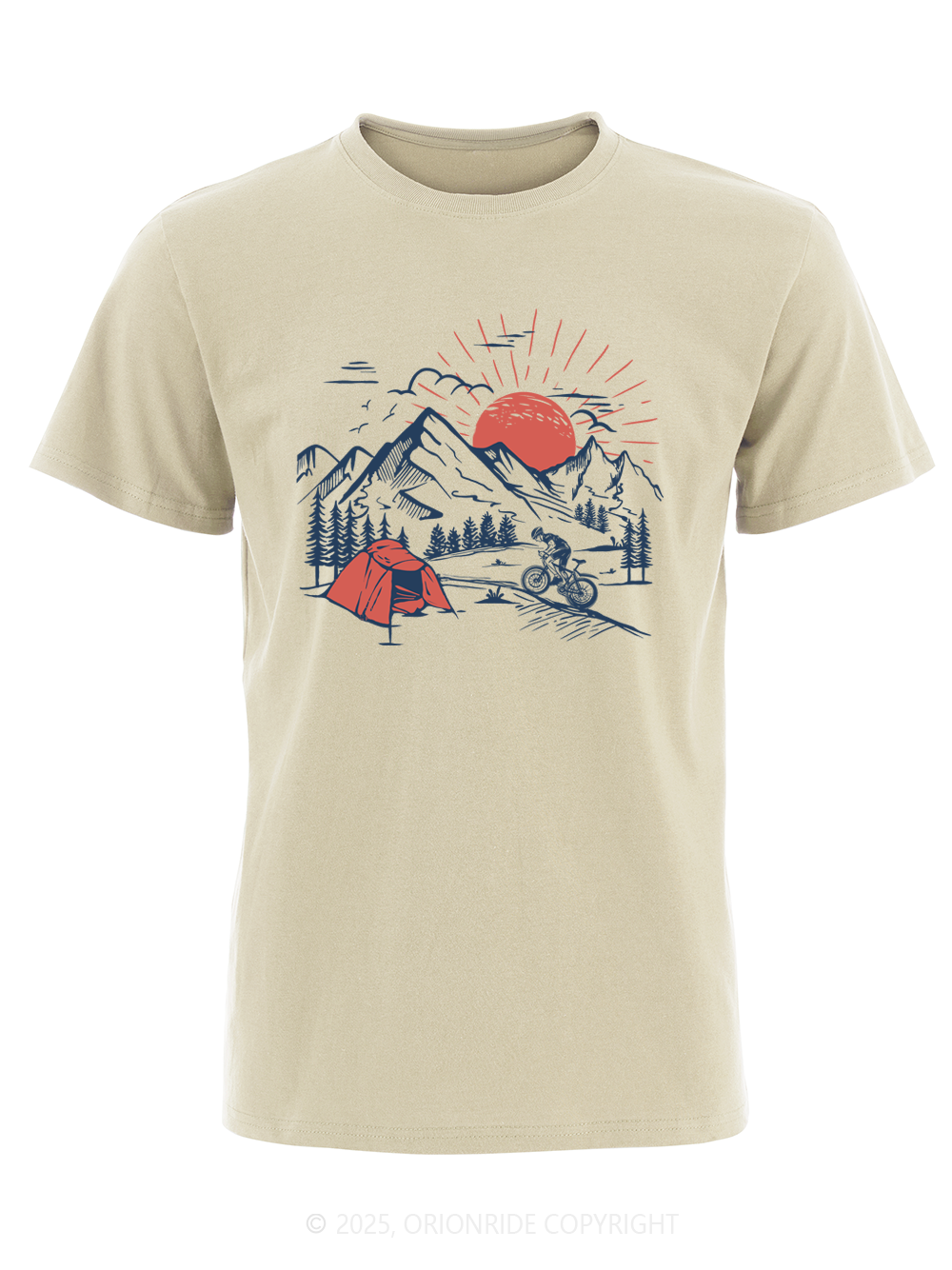 Orionride Outdoor Camping Short Sleeves Bike T-Shirt
