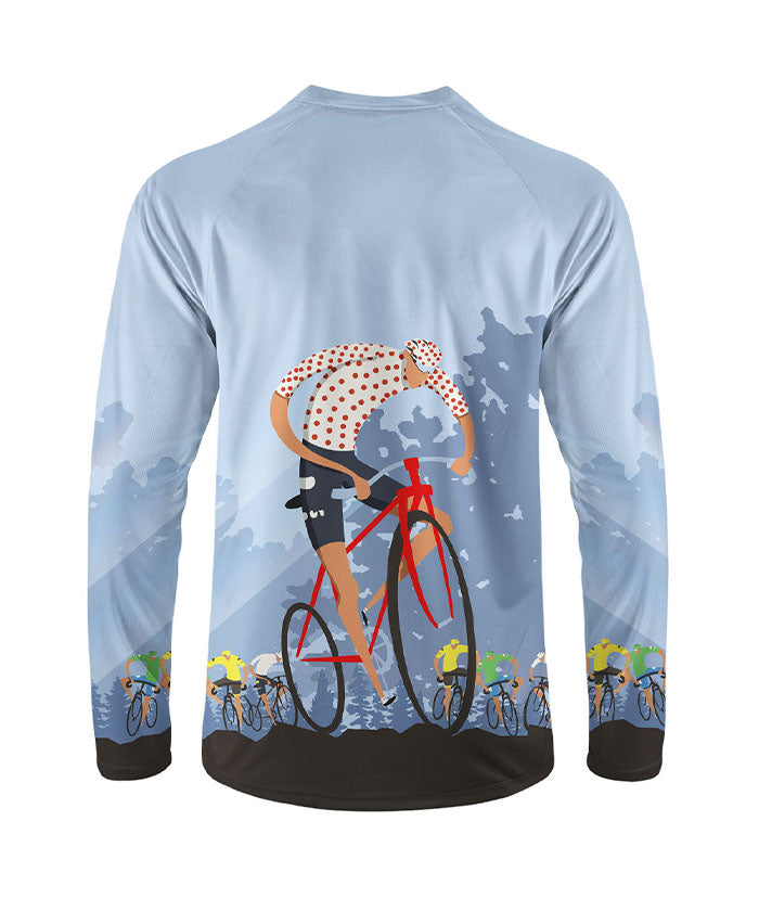 Orionride Passionate Team Long Sleeve Downhill Jersey