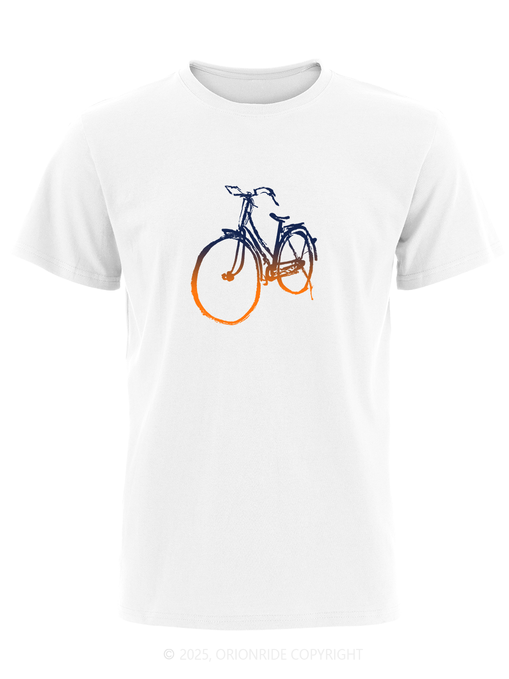 Orionride Gradient Bicycle Short Sleeves Bike T-Shirt