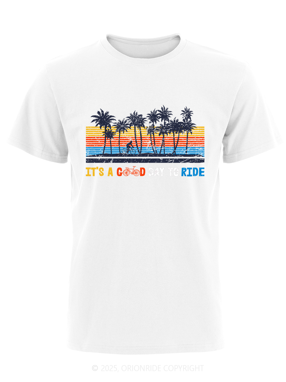 Orionride It's A Good Day To Ride Short Sleeves Bike T-Shirt