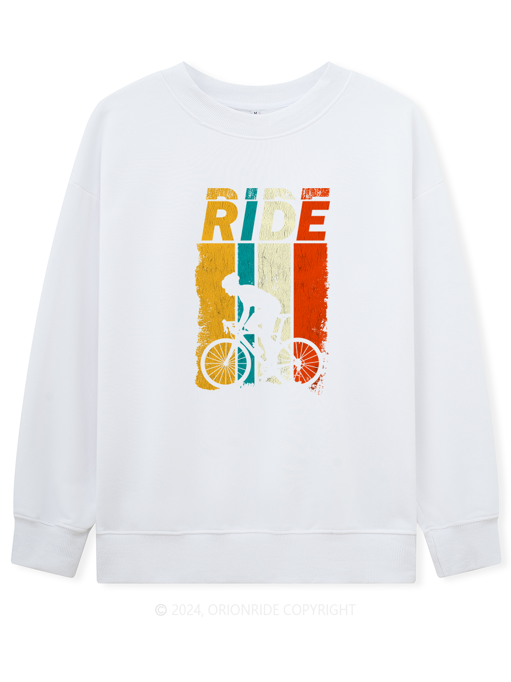 Orionride Long Sleeves Color RIDE Bike Sweatshirts