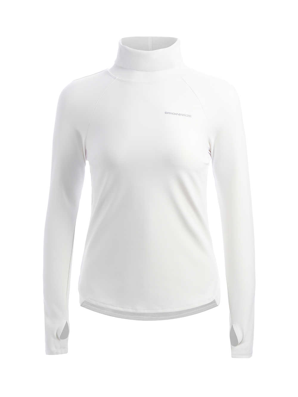 Orionride Women's Turtleneck Thermal Long Sleeve Cycling Shirt Purple