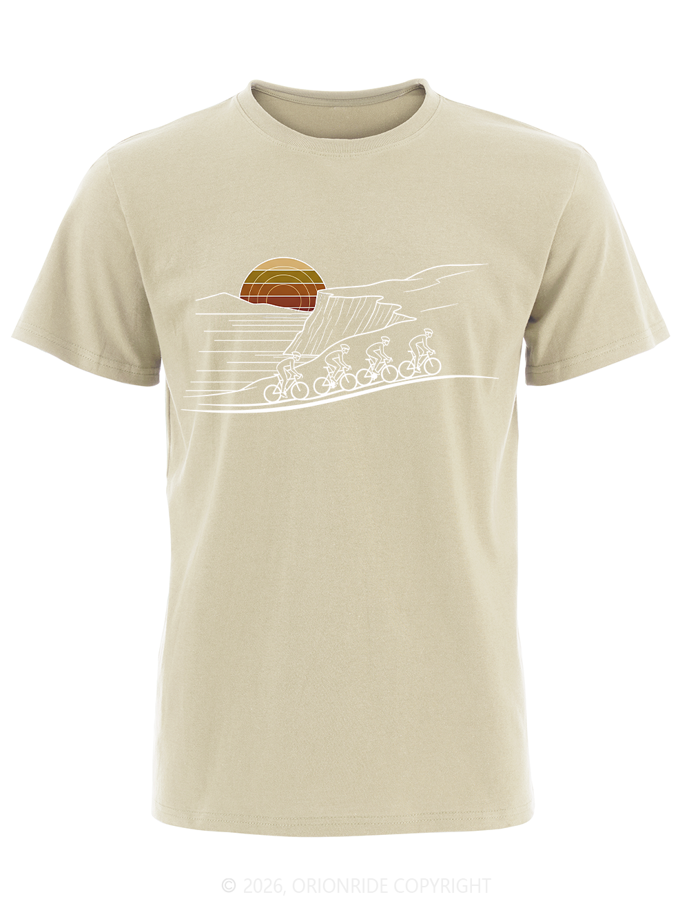 Orionride Traveling In Groups Short Sleeves Bike T-Shirt