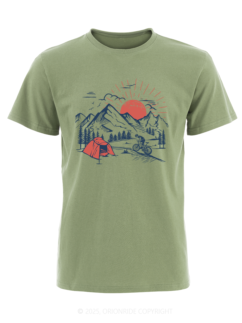 Orionride Outdoor Camping Short Sleeves Bike T-Shirt