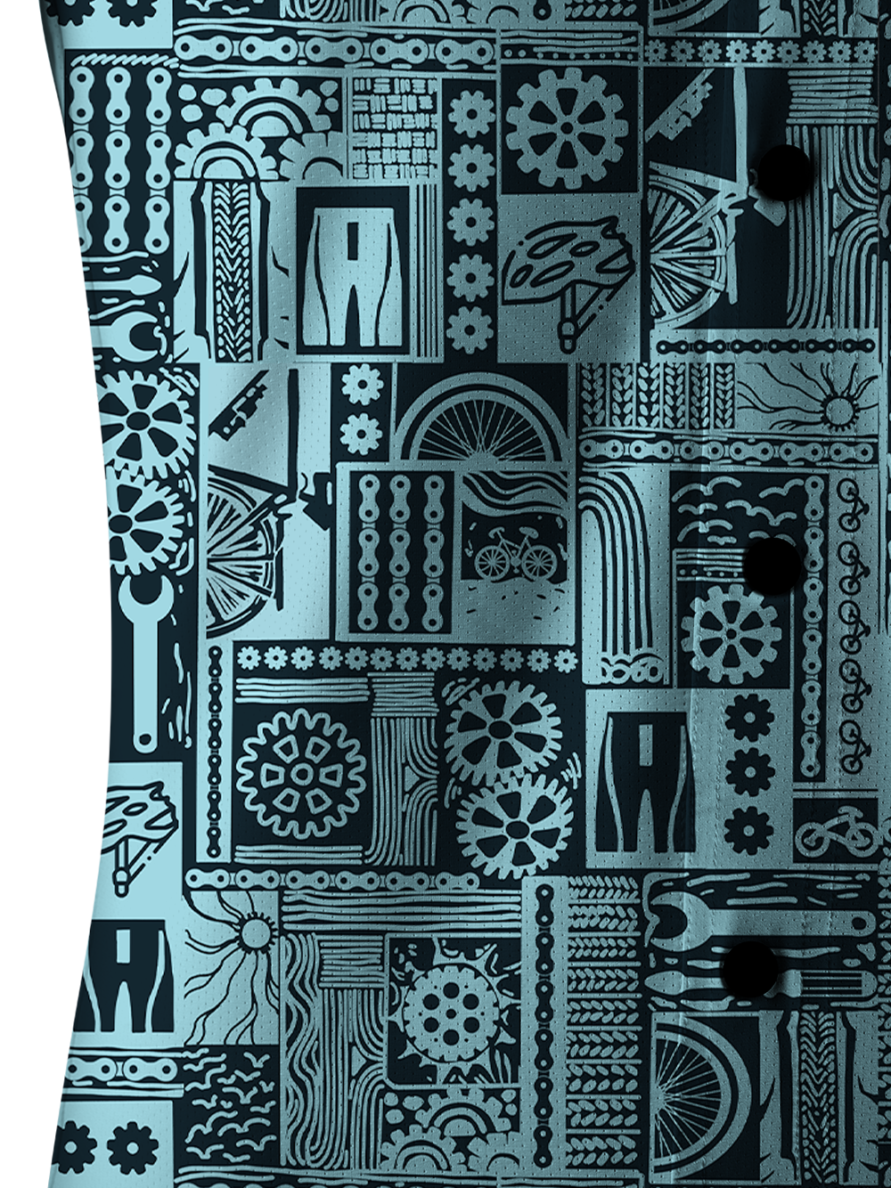 Orionride Cycling Tours Men's Stretchy Breathable Long Sleeve Gravel Shirt