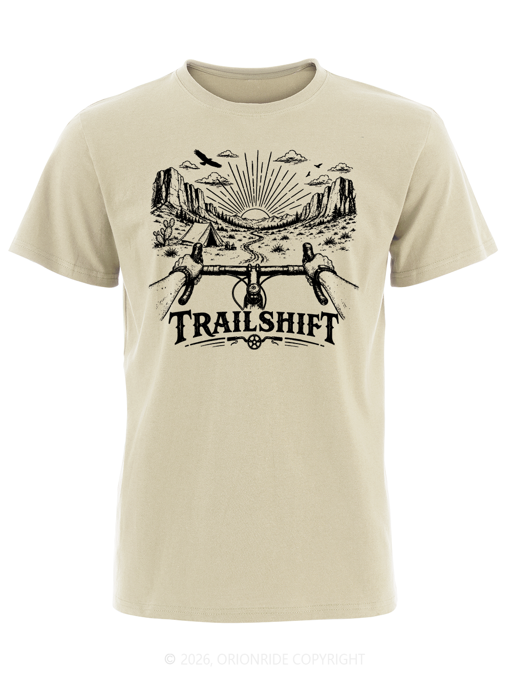 Orionride Greeting The Sunrise Short Sleeves Bike T-Shirt