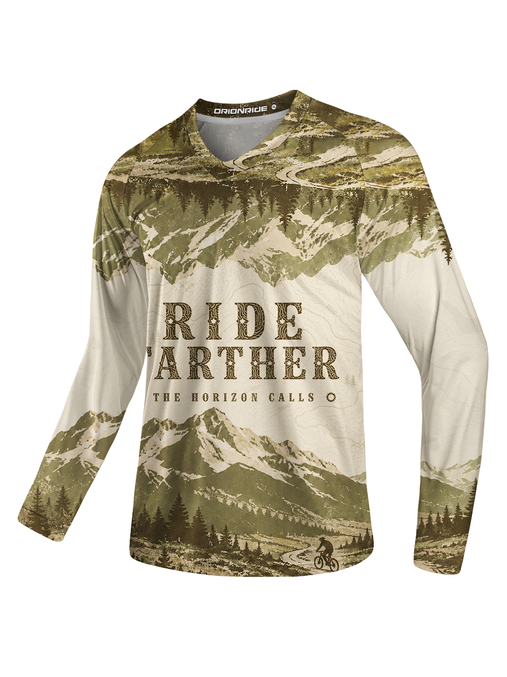 Orionride Vintage Horizon Long Sleeve Downhill Jersey
