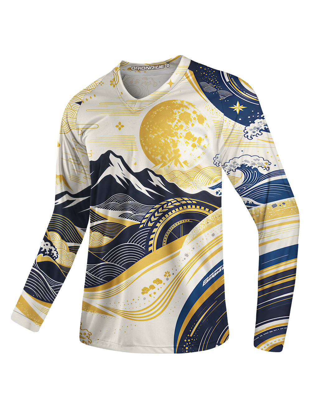 Orionride Golden Journey Long Sleeve Downhill Jersey