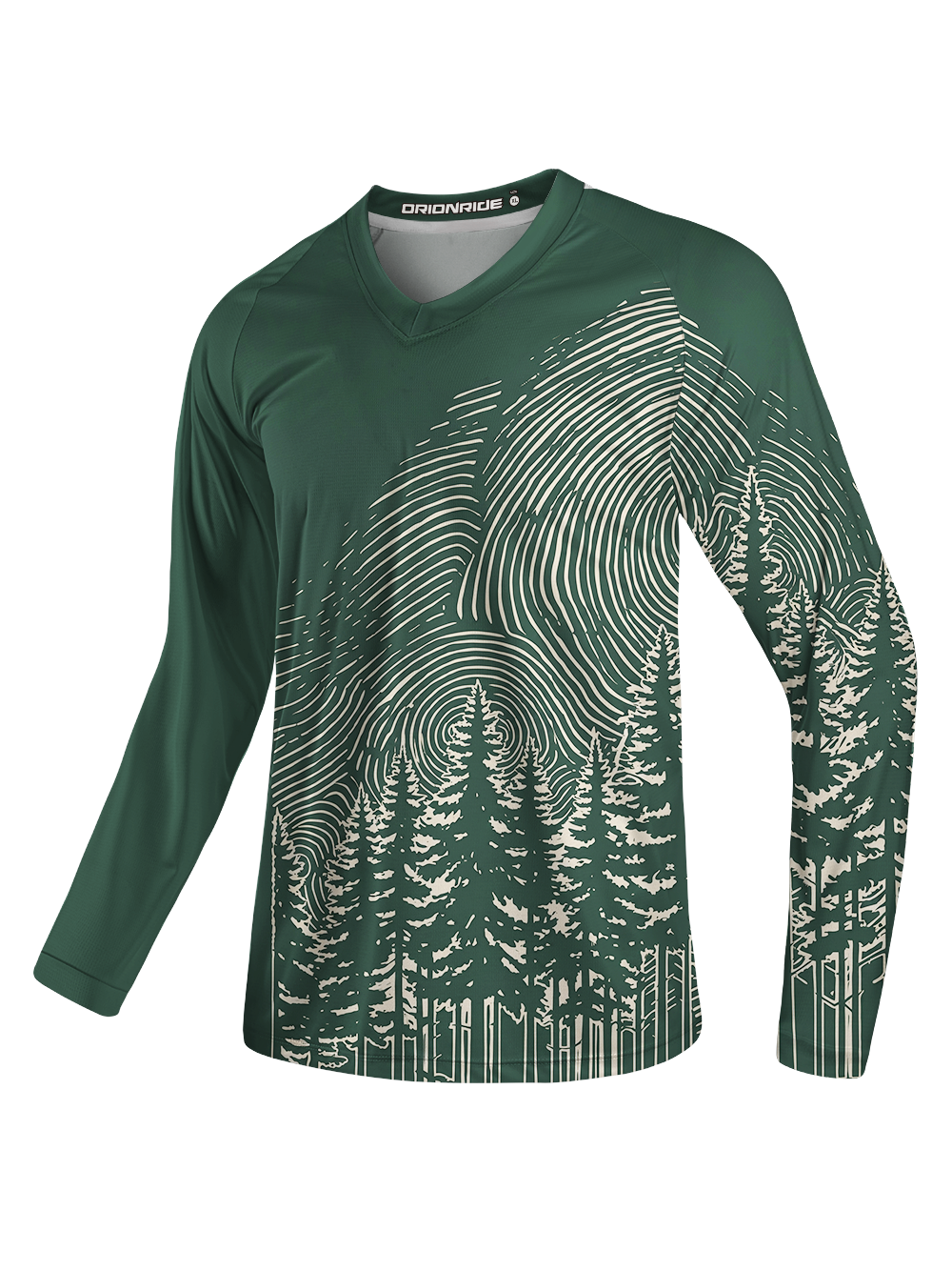 Orionride Sonic Forest Long Sleeve Downhill Jersey