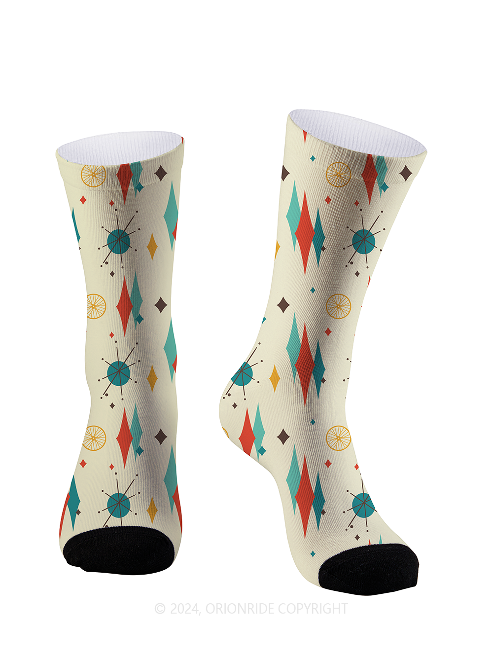 Orionride Diamond Shape Cycling Socks