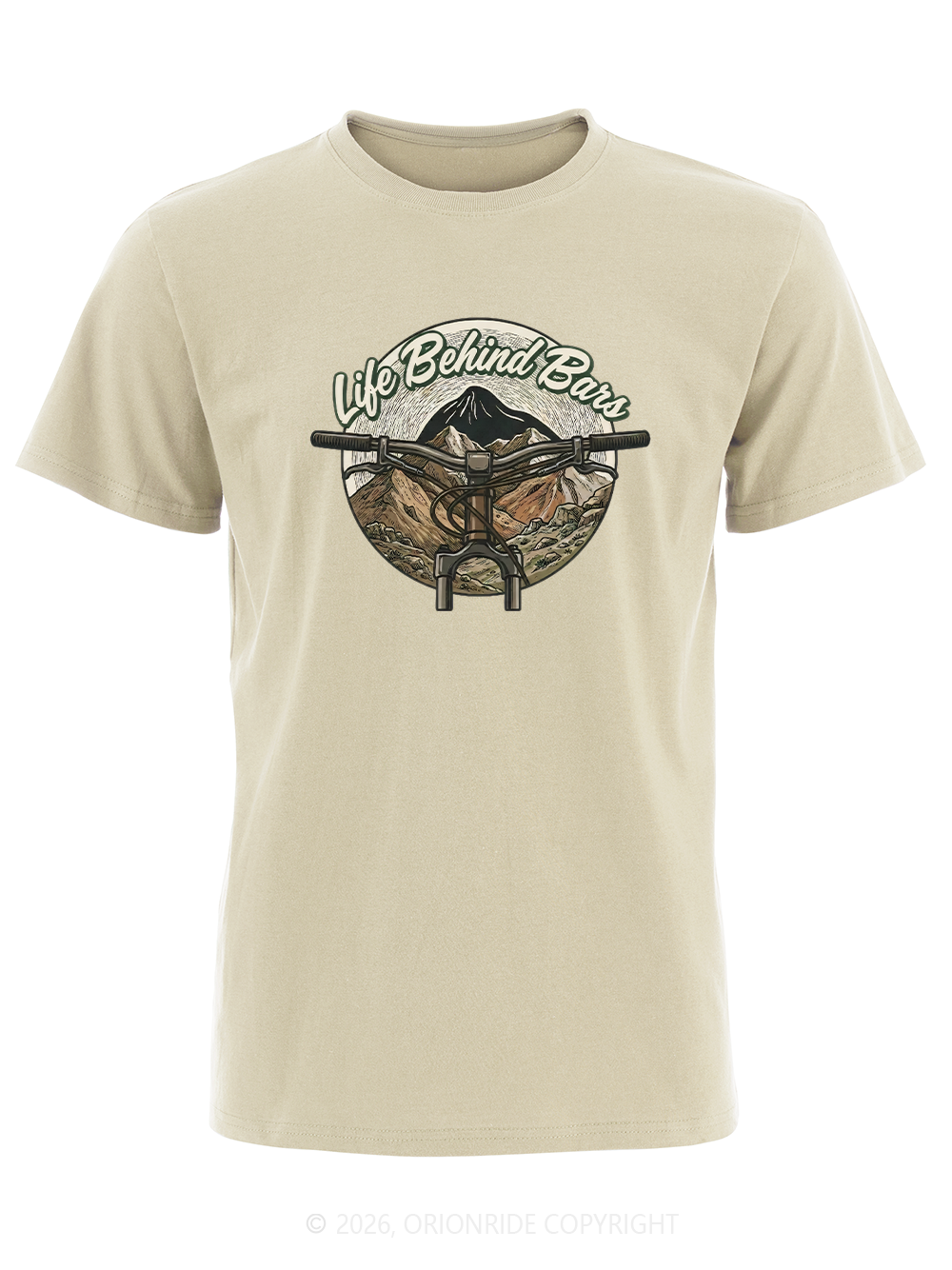Orionride Handlebars Short Sleeves Bike T-Shirt
