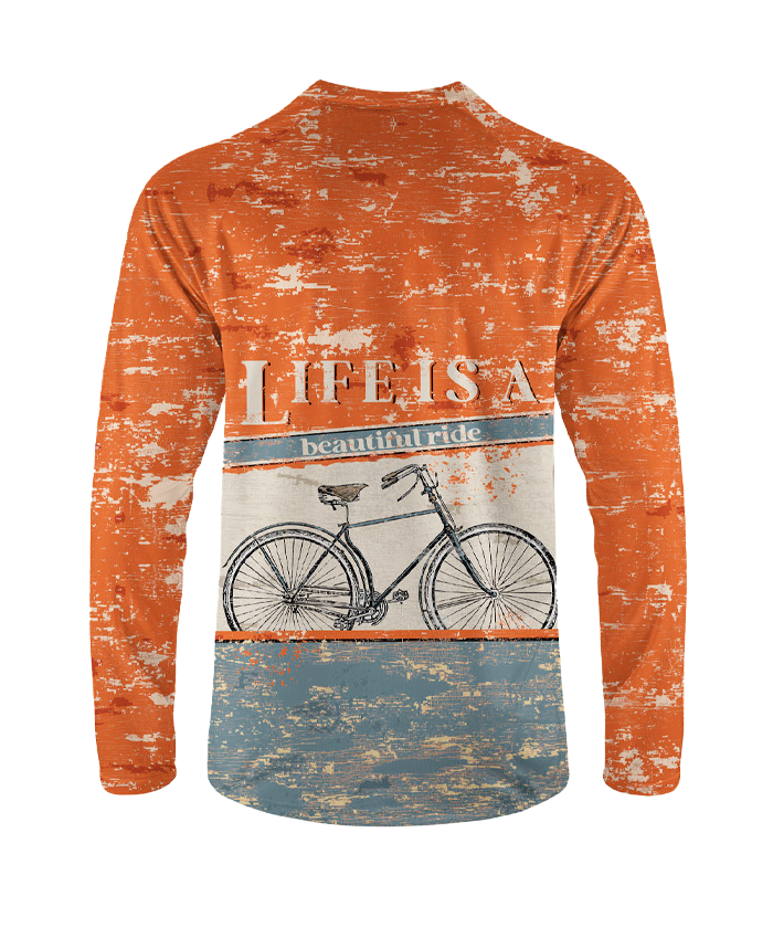 Orionride Beautiful Ride Long Sleeve Downhill Jersey