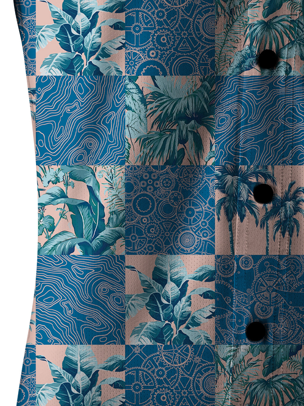 Orionride Passionate Coconut Men's Stretchy Breathable Long Sleeve Gravel Shirt