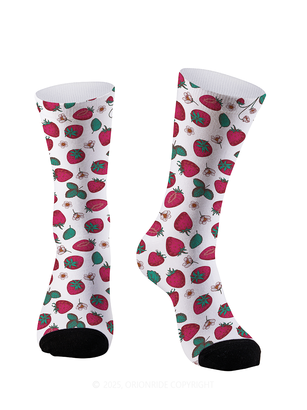 Orionride Strawberry Diary Cycling Socks