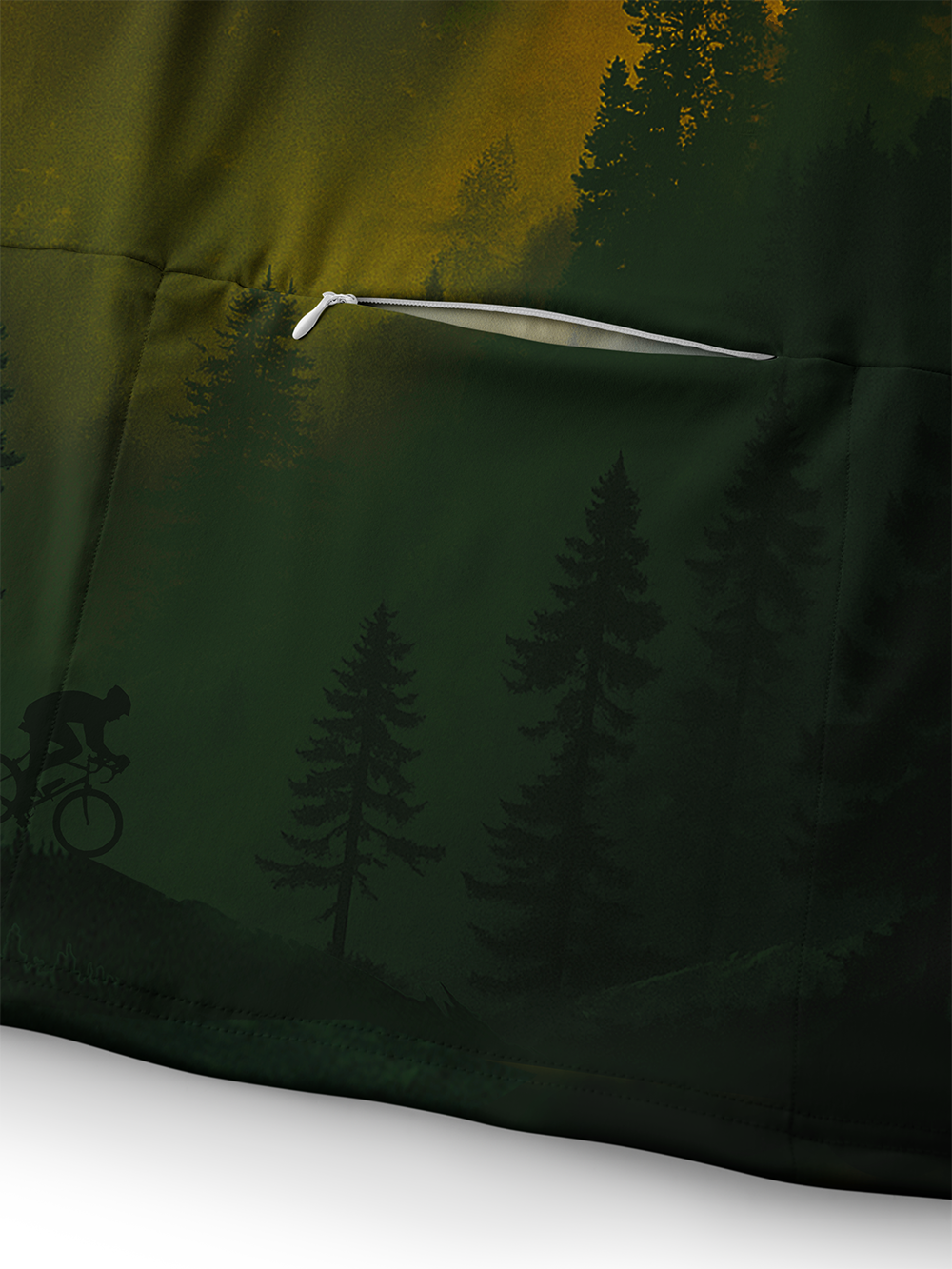 Orionride Noon Forest Long Sleeve Cycling Hoodie Shirt