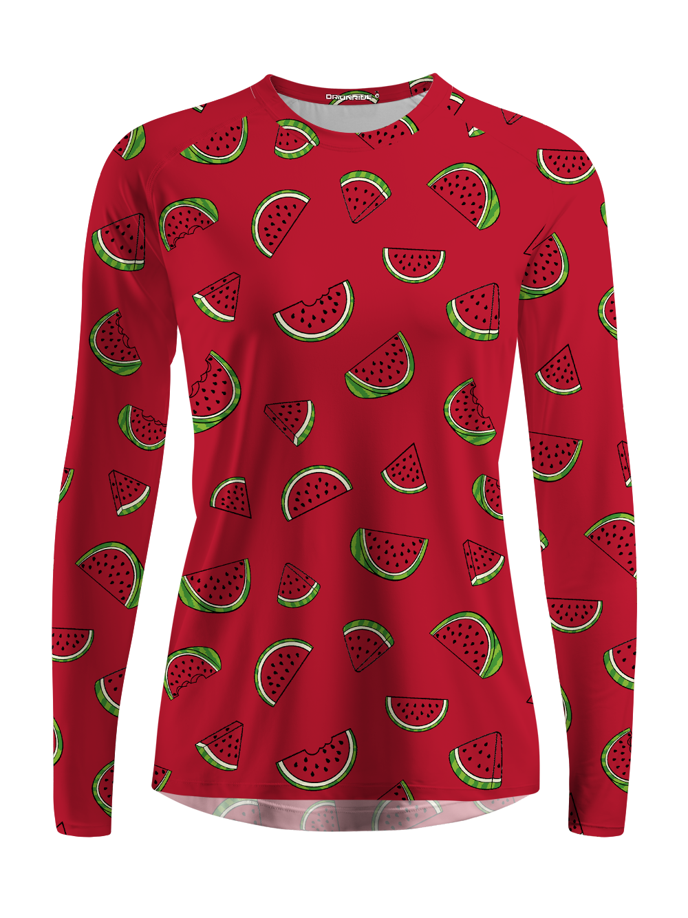 Orionride Fresh Watermelon Women's Quick Dry Downhill Jersey