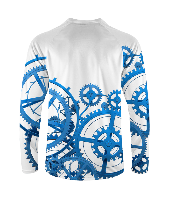 Orionride Mechanical Gears Long Sleeve Downhill Jersey