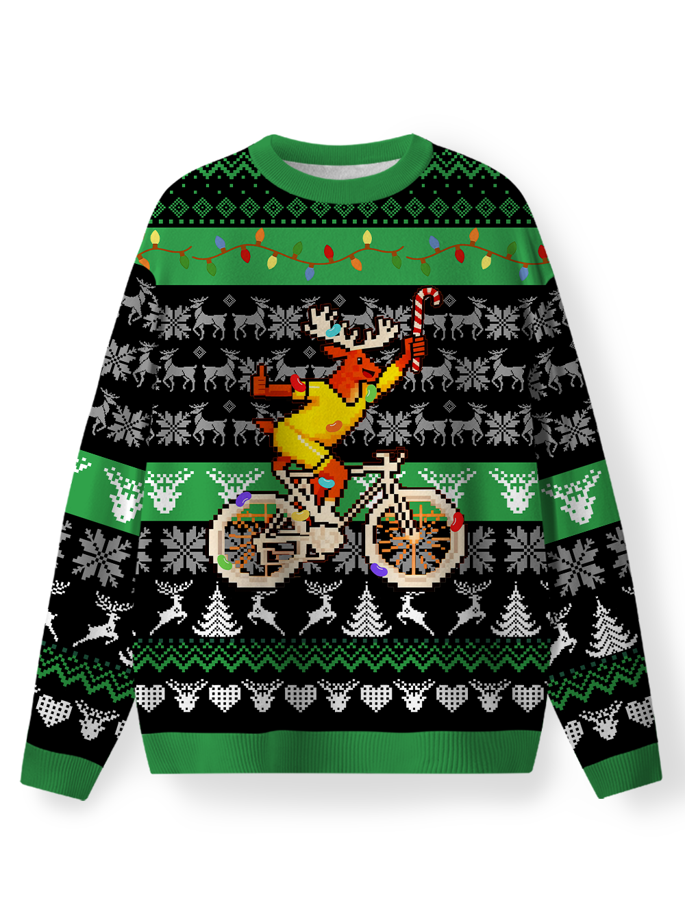 Orionride Happy Reindeer Men's Sweaters