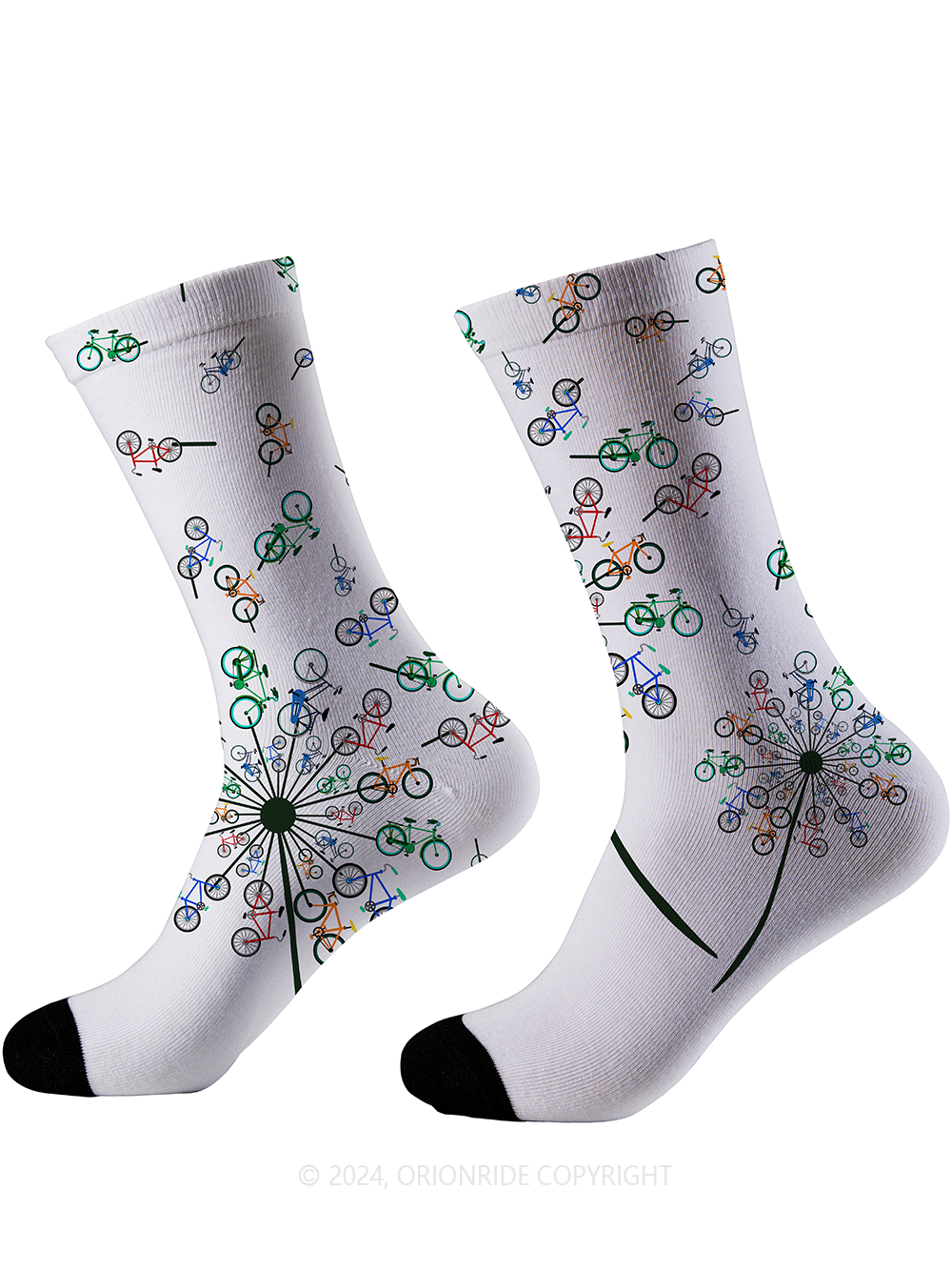 Orionride Dandelion Bike Cycling Socks