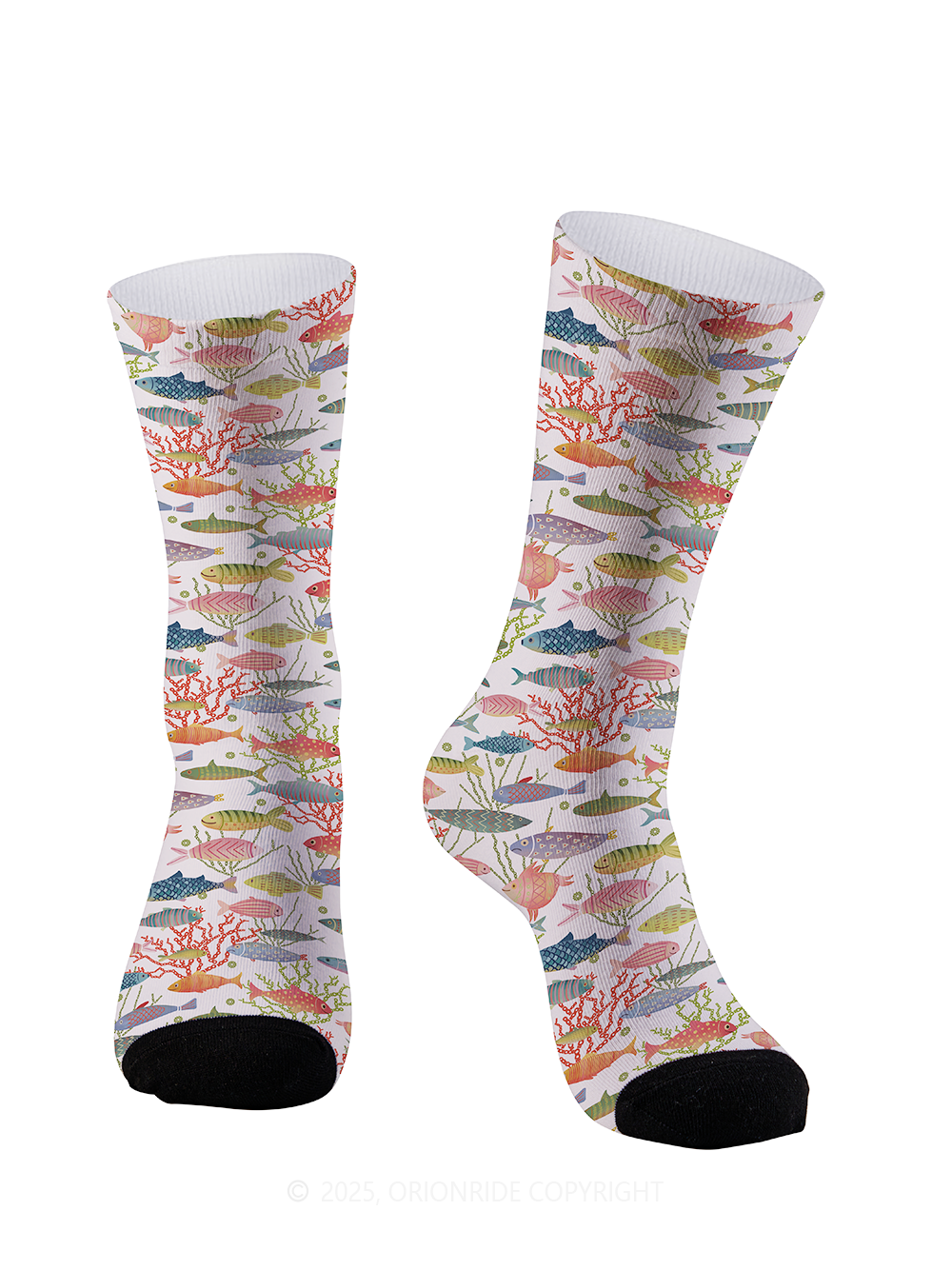 Orionride Coral Chain Cycling Socks