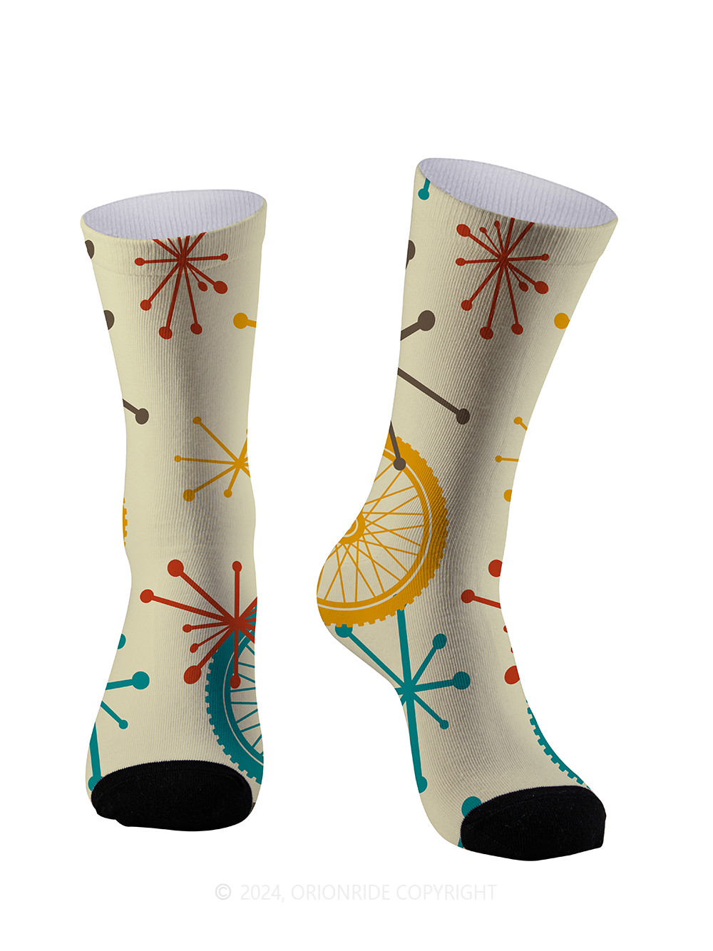 Orionride Atomic Boomerang Cycling Socks