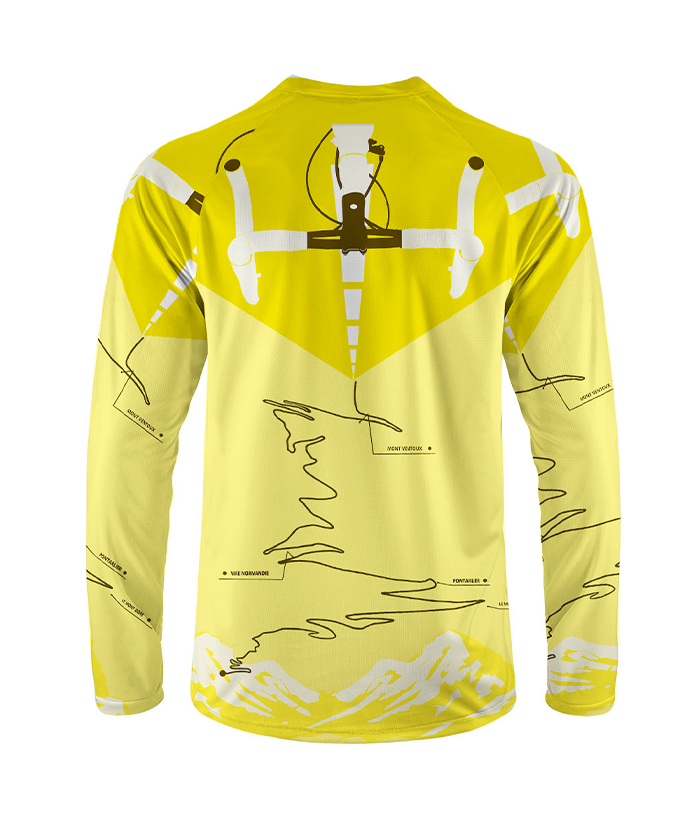Orionride Roadmap Long Sleeve Downhill Jersey