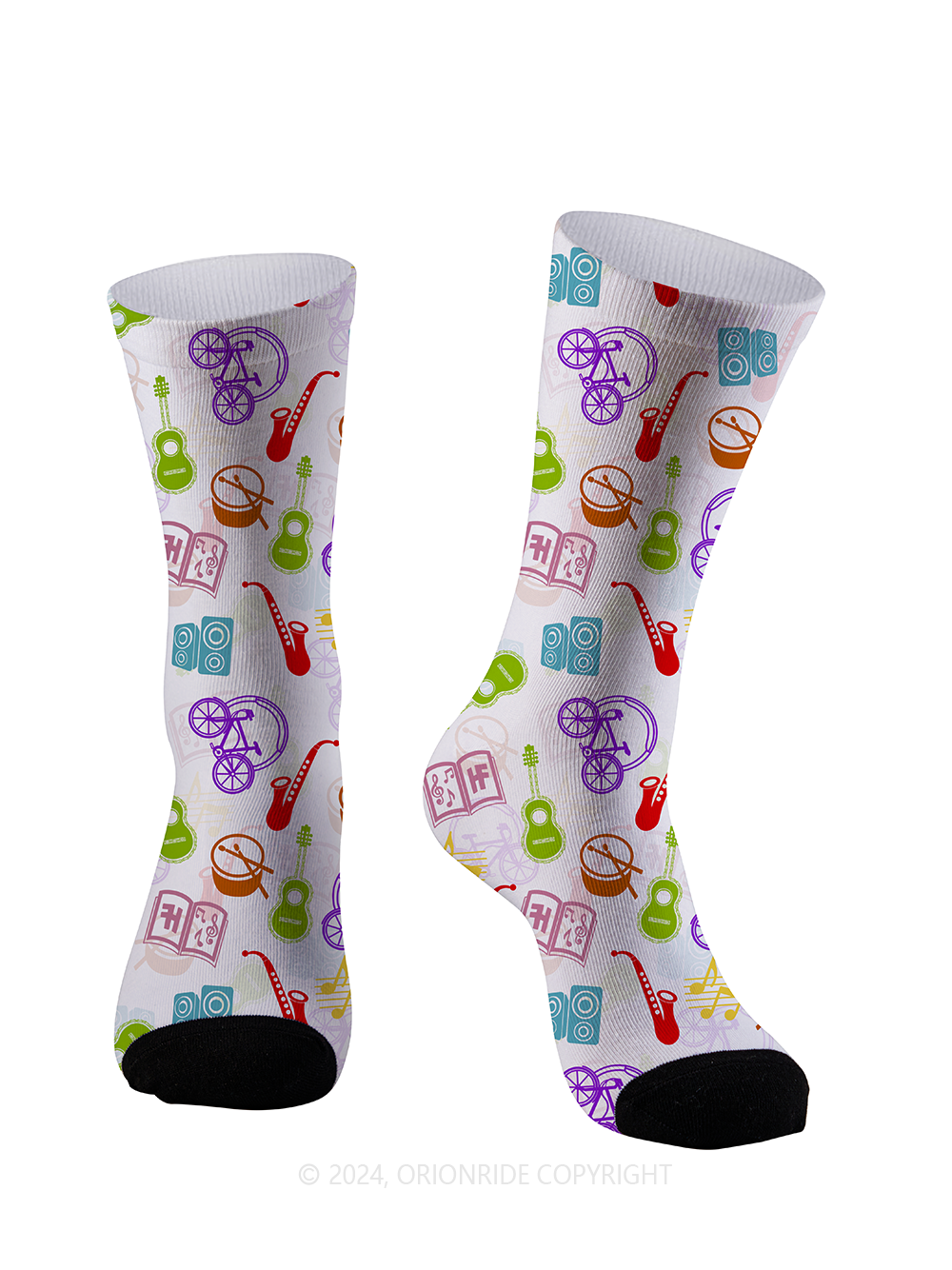 Orionride Musical Instruments Cycling Socks
