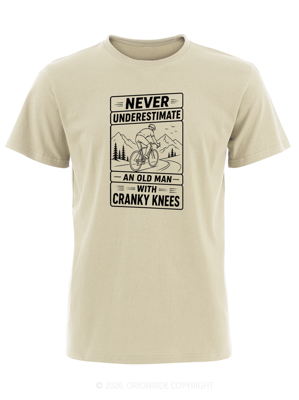 Orionride Cranky Knees Short Sleeves Bike T-Shirt