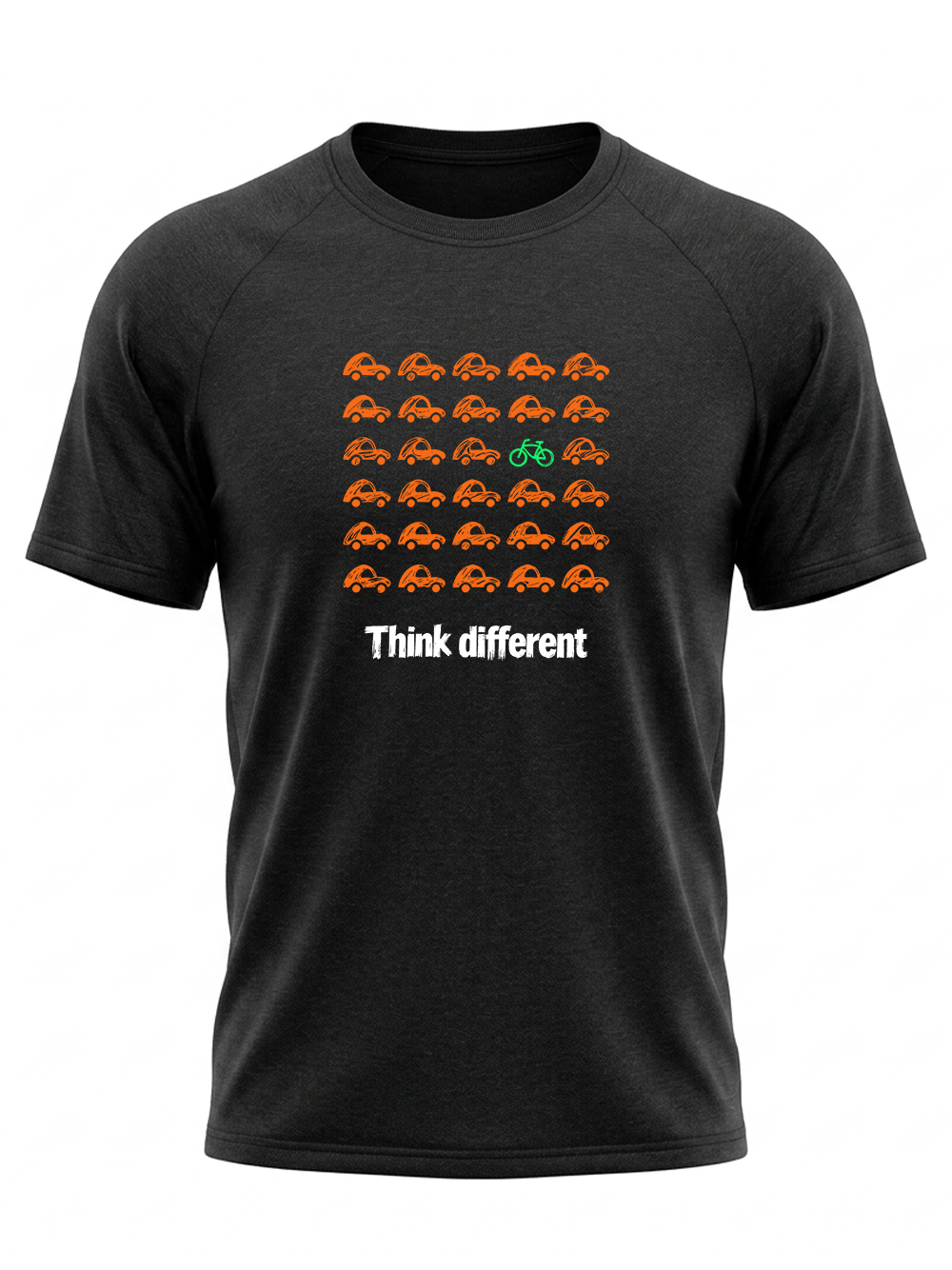 Orionride Think Different Short Sleeves Quick-Dry Training T-Shirt
